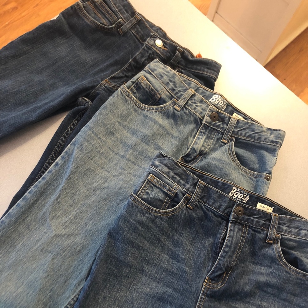 Boys blue jeans